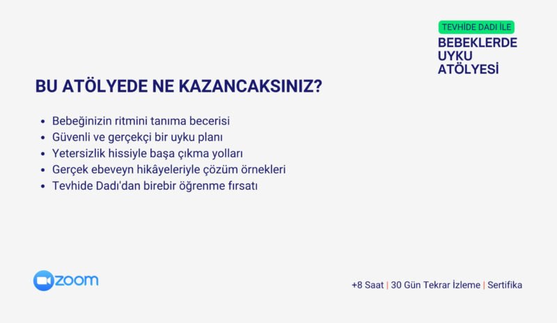 Bebeklerde Uyku Atölyesi - Görsel 4